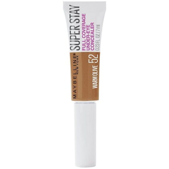 #52 Warm Olive Maybelline Super Stay Full Coverage Under-Eye Concealer - Picture 1 of 7